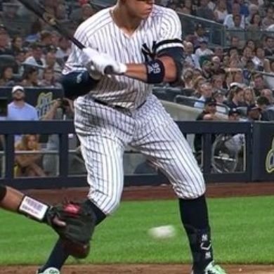 Documenting every low called strike to Aaron Judge