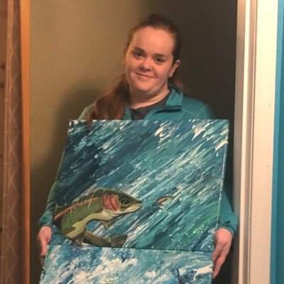 Love the outdoors and fishing. I’m an Artist of all mediums. I’m a Green Freak! #female-artist #green #small-business-owner 🖼 🎨