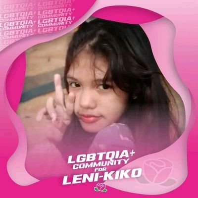 a kakampinks youth who can believe leni-kiko will win.