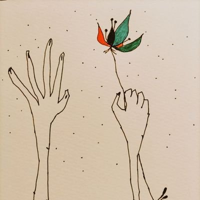 絵　音楽　イヤリング　木　花
とかとか