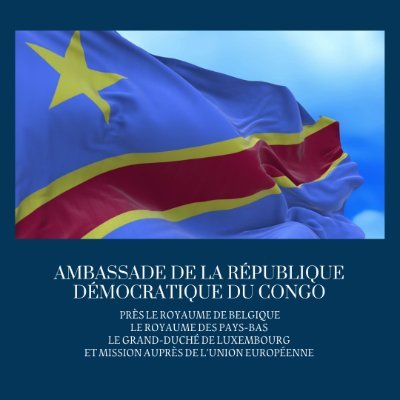 Bienvenue sur le compte officiel de l'Ambassade de la RDCongo près la Belgique, le Pays-Bas, le Luxembourg et mission auprès de l'Union Européenne