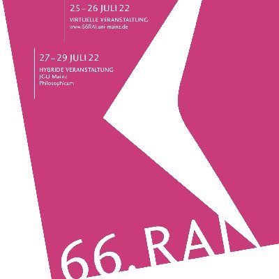 Official Account of the 66th Rencontre Assyriologique Internationale in Frankfurt and Mainz #66RAI #hybrid
July 25th - 29th, 2022
https://t.co/rFcQ7xmXzN