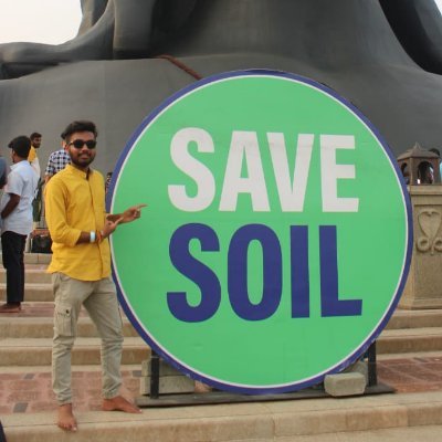 Isha Volunteer
#SaveSoil:The very Body
#ConsciousPlanet