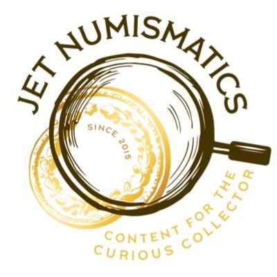JET Numismatics is a numismatic blog with readers from countries around the world. Follows/Retweets/Likes are not endorsements. | Not accepting DM’s