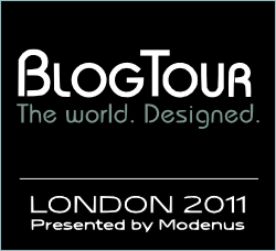 Groups of bloggers traveling the globe to report back on all things design, cool eh? Follow us @modenus and #blogtour2011