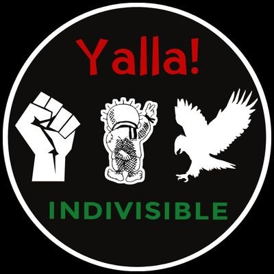 YallaIndivisie's profile picture. A grassroots organization committed to fighting for social justice, centering Palestinian rights, and the Black, Indigenous and POC communities.