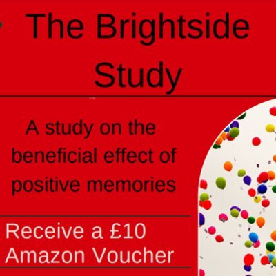 Welcome to the Brightside Study! 
STARC Lab at Queen's University Belfast
Research Team : Brightside@qub.ac.uk