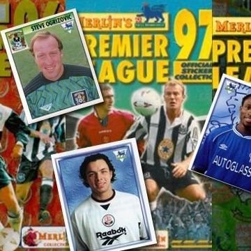 Page dedicated to those cult heroes from the Sticker Albums in the 90s