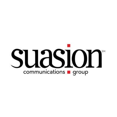 Suasion Communications Group, LLC is an award-winning, full-service marketing & public relations firm. We build distinctive, profitable brands.