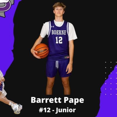 Boerne HS Basketball | C/O 2023 | 6’3 170lbs | CG #12 | 4.3 GPA - 1440 SAT - 34 ACT | 4A District MVP, All State, All State Academic | barrett.pape@gmail.com