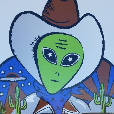 I am NOT an alien! I'm a human, just like you. Totally NOT in disguise on your planet to observe your society! I wear cowboy hats and eat hotdogs, like you!