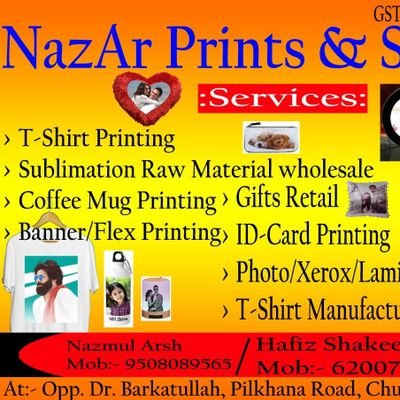 One Stop Shop For All Kinds Of Customizable & Non-Customizable Gift Items. All Kinds Of Printing Services.