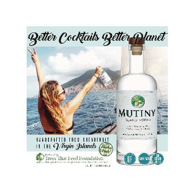 Mutiny Island Vodka has just won the gold medal in the Vodka category at the recent San Francisco World Spirits competition