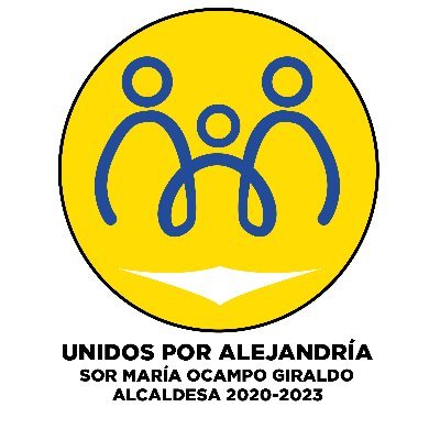 Unidos por Alejandría Construyendo Territorio
Sor María Ocampo Giraldo
Alcaldesa 2020-2023

Instagram: https://t.co/Ih7rwIRt2j