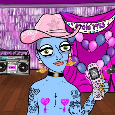Quick q: you like to party? Us too š¤ Welcome to the Queens Of The Night rampage. NFTs that honor the icons who crawled, so we could stumble š #spaceshost