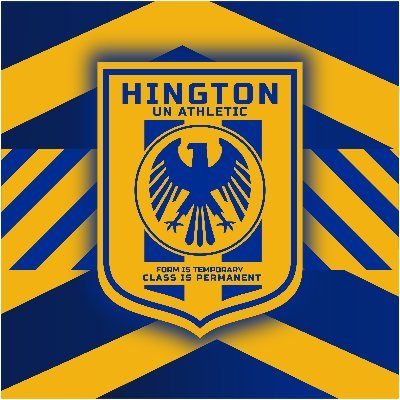 HingtonAthletic's profile picture. @Footium Club - Division 7 | Managed by @LewisH90 | 
Season 1 - Division 8 League 16 Winners! 
#FormaEstTempusGenusEstPermanens