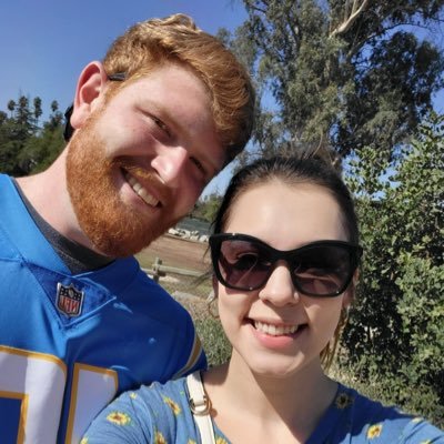 Loving Husband  Typical Ginger⚡ Die hard Los Angeles Chargers fan! ⚡Bolt up