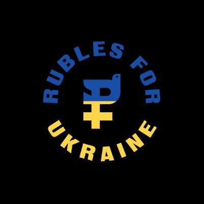We've defaced Russian Rubles to make art that helps Ukraine 🇺🇦 An physical-digital art project - powered by @KairosNFTs 🇺🇦 100% proceeds to Ukraine @CARE