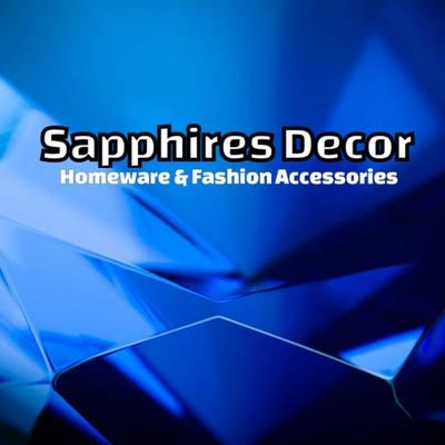 Sapphires_decor's profile picture. Shop Our New Collection Of Homeware And Fashion Items, Bringing You Carefully Curated Collection Of Homeware & Fashion Accessories🏡🛍