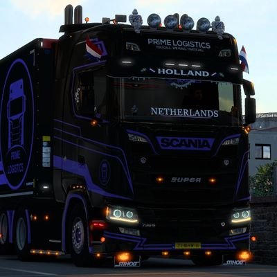 prime_sharky_'s profile picture. Hey! Welkom bij mijn Twitter Profiel! 
21 jaar.
Nederland🇳🇱
» 🚚 Prime Logistics Driver. 💜
» Thermo Liner Group Member.
»🥇TruckersMP Patreon Supporter.