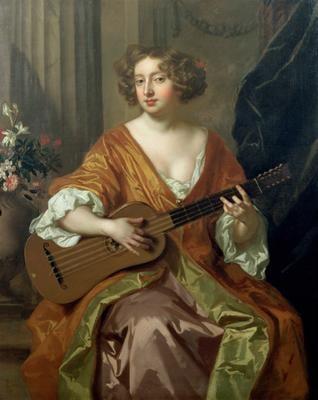 I'm better than Nell Gwynn. I'm also an actress. Most importantly, I'm painted by Sir Peter Lely. Home's Weston Park, Shrops;but am off on exhibition again soon