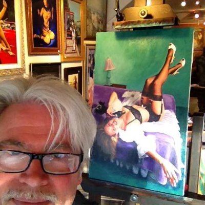 Daniel Vancas Artist, writer, art publisher.  Art Deco to Modern Mid Century and Vintage. Elvgren, Vargas Pinup, Varga Girls,  Vancas Girls Pin-Up, at Vanguard