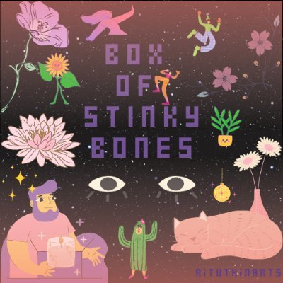 Hello everyone) I am an aspiring NFT artist .I created this profile to promote my Box of Stinky Bones collection .