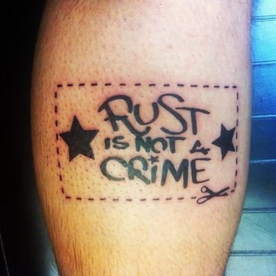 Rust is NOT a Crime