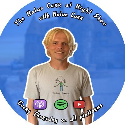 Welcome to the Nolan Carr at Night Show Twitter account!

Tune in each week on all major podcast platforms!

Follow the Instagram @nolancarratnight