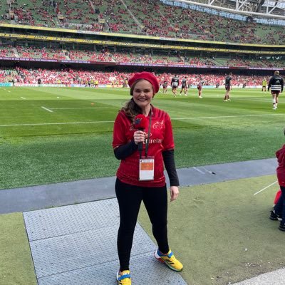 Soprano, Harpist, Limerick lady, sometimes sing in Thomond Park.