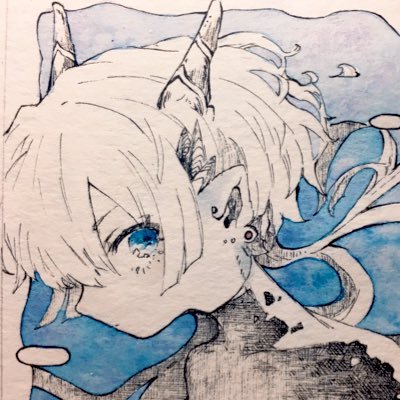 お絵描き用あか!!成人済 たくさんの絵描きさんと友達になりたいです☺️ アナログ多  絵の依頼受付中