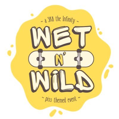 Wet N’ Wild is a week long, piss themed event for the SK8 the Infinity fandom! 💛 18+ Proship/Profic 💛 All forms of creative works welcome! 💛 #sk8pissweek