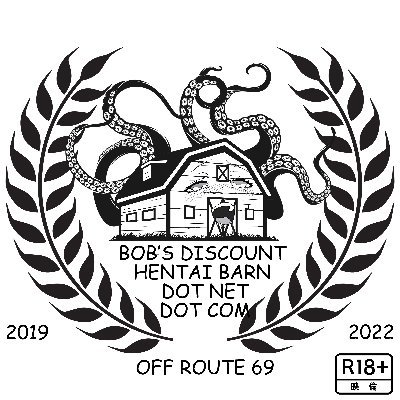 bob's discount hentai barn, where you shop with a trash bag and buy hentai by the pound! the ONLY hentai shop built on top of a literal landfill of hentai!