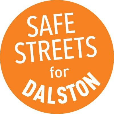 We are campaigning for a Dalston Low Traffic Neighbourhood, in the area with boundary by Kingsland Road, Dalston Lane, and Amhurst Road