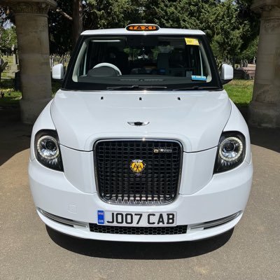 White London LEVC Electric Taxis. Weddings, Airports, Special Events, 007 CAB #White #Electric #Taxi #Weddings #Airports #Bond #JamesBond #London