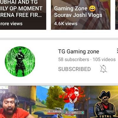 I Am You Tuber please subscribe my channel TG Gaming Zone