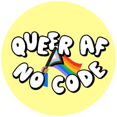 On a mission to connect and elevate the LGBTQIA+ #nocode community. 👀 for future gatherings!

Founders: @ColemanChrisB / @mikreative / @briansowards