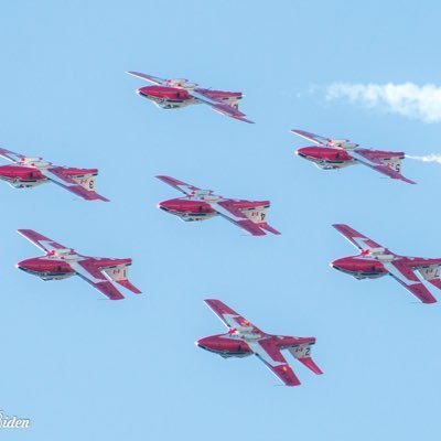 We are an organization of volunteers that help bring the Snowbirds and the Skyhawks to Penticton for Peachfest; thanks to the generous donation by Peter Bros.