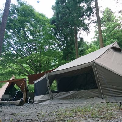 のんびりキャンプ、バーベキューしてます！大自然で外遊びしてたい45歳児です！ キャンプ好きさん無言フォロー失礼します。#テンマク #スノーピーク #ハイエース