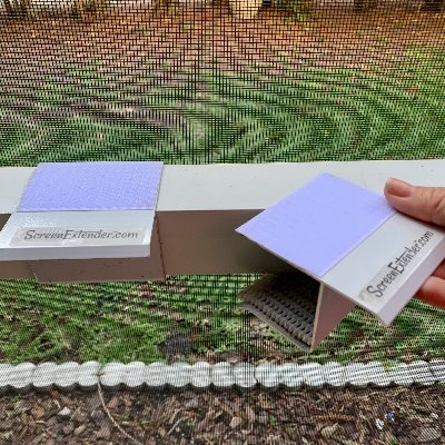 ScreenExtender's profile picture. ScreenExtender™ bracket fits onto the horizontal bar of your existing screen patio enclosure. See https://t.co/pHSoIbVr6P. Email: ascreenextender@gmail.com.