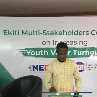 Elected Councilor, Ward 05 Erijiyan Ekiti, January 2022- January 2024.
Sport Trader, cryptopreneur.
political Analysis. social media influencer.