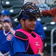 I am a Venezuelan professional baseball catcher for the Chicago Cubs of Major League Baseball