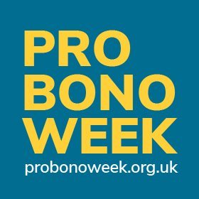 Pro Bono Week takes place Monday 4th - Friday 8th November 2024 to encourage & celebrate lawyers giving free legal help.  🙌