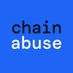 Chainabuse (@chainabuse) Twitter profile photo Chainabuse (@chainabuse) Twitter profile photo