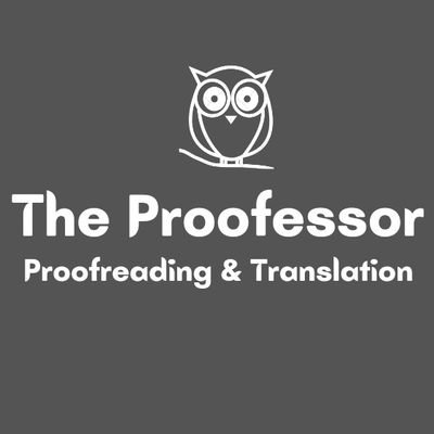 Proofreading and editing since 2016 || Your second set of eyes || Any further enquiry e-mail or WhatsApp us at proofessorthe@gmail.com, 014-775 7468.