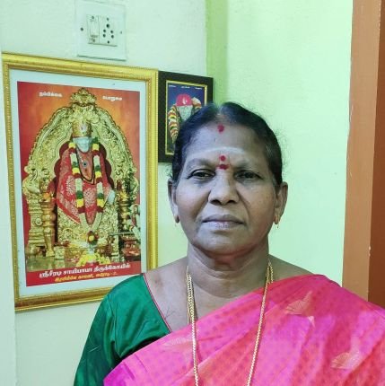 ShanthiKailash's profile picture. ✨ Turmeric City ✨ Horticulture ✨ Cooking ✨ Rangoli ✨ Shirdi Sai Baba 🙏