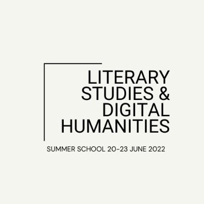 Literary Studies & DH Summer School 20-23 June @UniLeiden @KU_Leuven @UniversiteLiege
programme: https://t.co/qXMmnEUnpQ
registration: lit.dh@hum.leidenuniv.nl