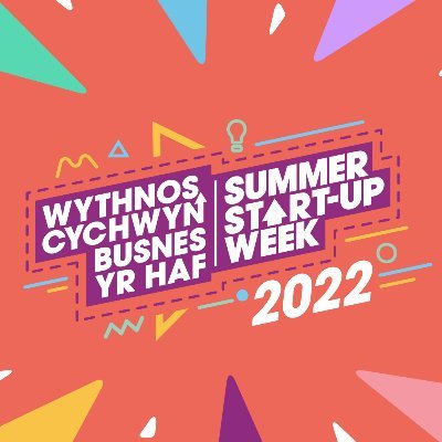 startupweek2022's profile picture. Cyfle i ehangu'ch gwybodaeth am ddatblygu busnes gyda Wythnos Cychwyn Busnes yr Haf! Develop your start-up knowhow. Join our free event - Summer Start-Up Week!