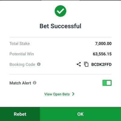 Sure fixed matches... I'm dealing with fixed matches pay after winning if you are interested dm for the match