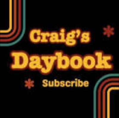 CraigsDaybook's profile picture. Visit Craig's Daybook on YouTube for Retro Videos, Relaxing Moments, Real-Life Adventures and more. Loaded with Dayton, Disney and radio related content.